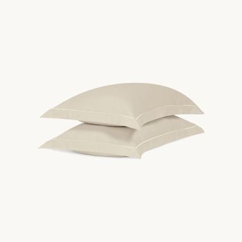 The Oxford Collection Pillowcase Set Cream