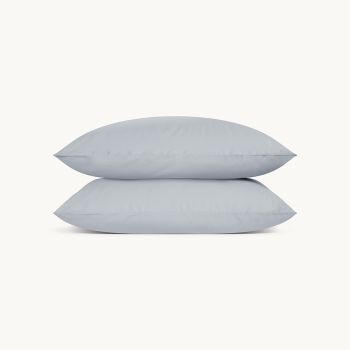 Pair of luxurious organic cotton pillowcases for ultimate comfort