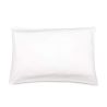 Breathable organic cotton in the Two-Pack Pillow Protectors, enhancing pillow hygiene and longevity.